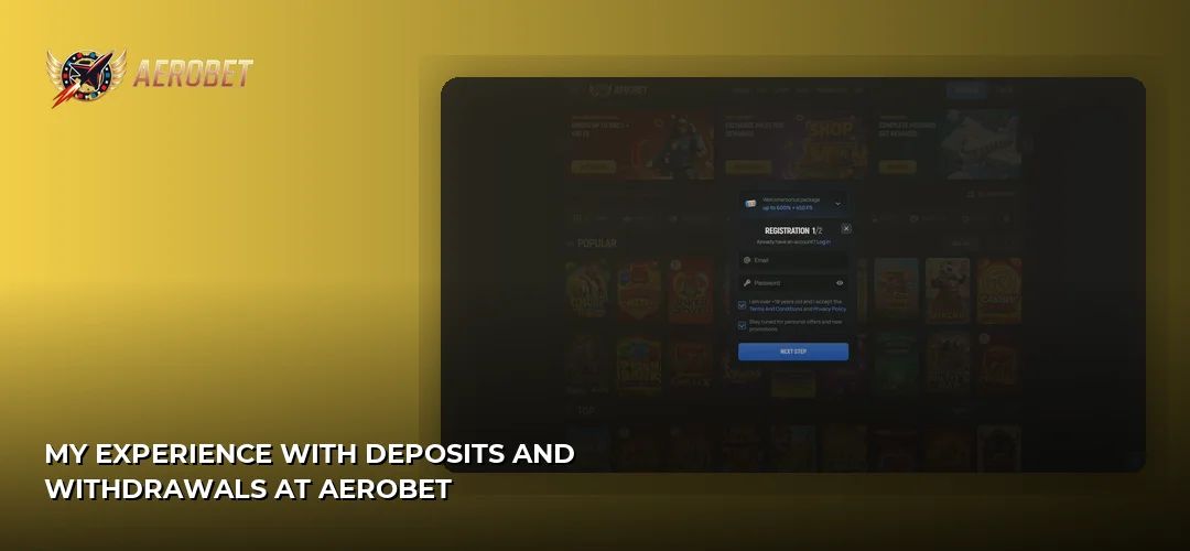 My Experience with Deposits and Withdrawals at AeroBet