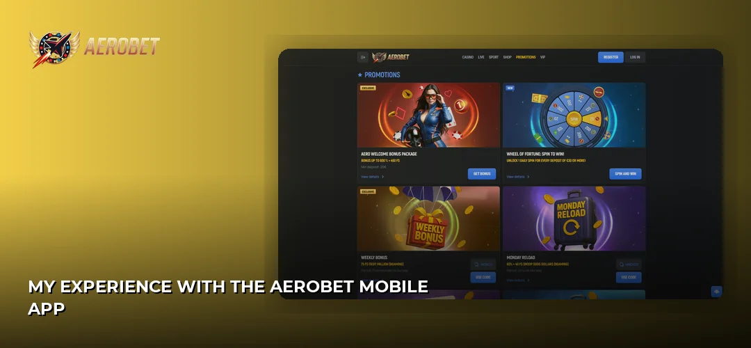 My Experience with the AeroBet Mobile App
