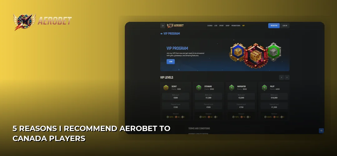 5 Reasons I Recommend AeroBet to Canada Players