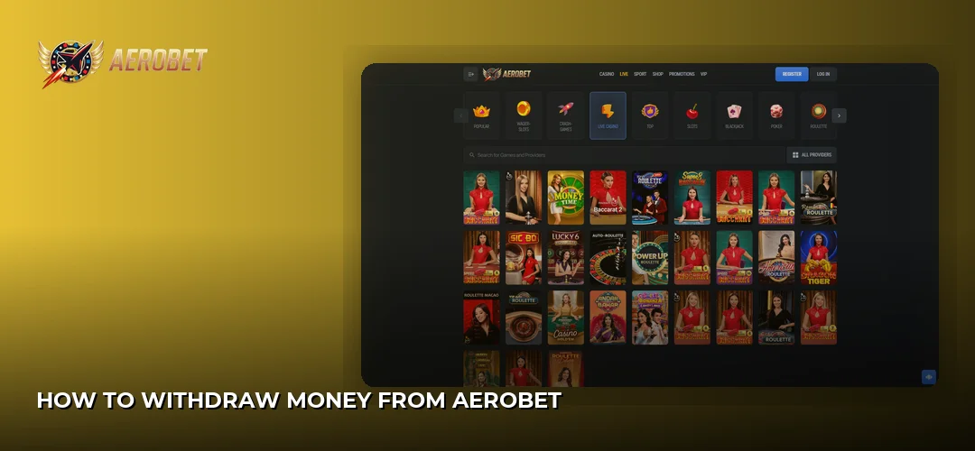 AeroBet promotional banner