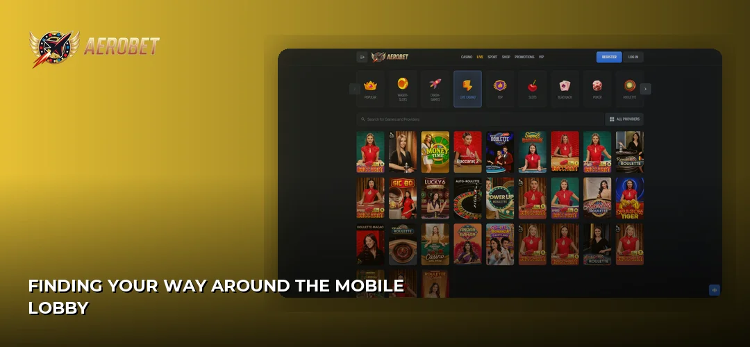 AeroBet promotional banner