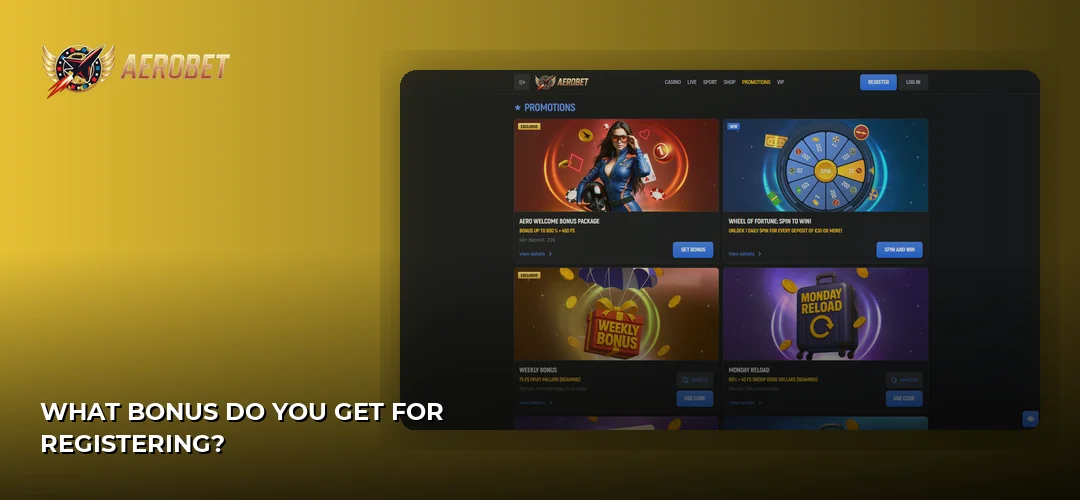 AeroBet promotional banner