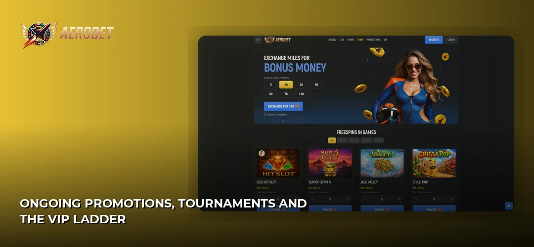 AeroBet promotional banner