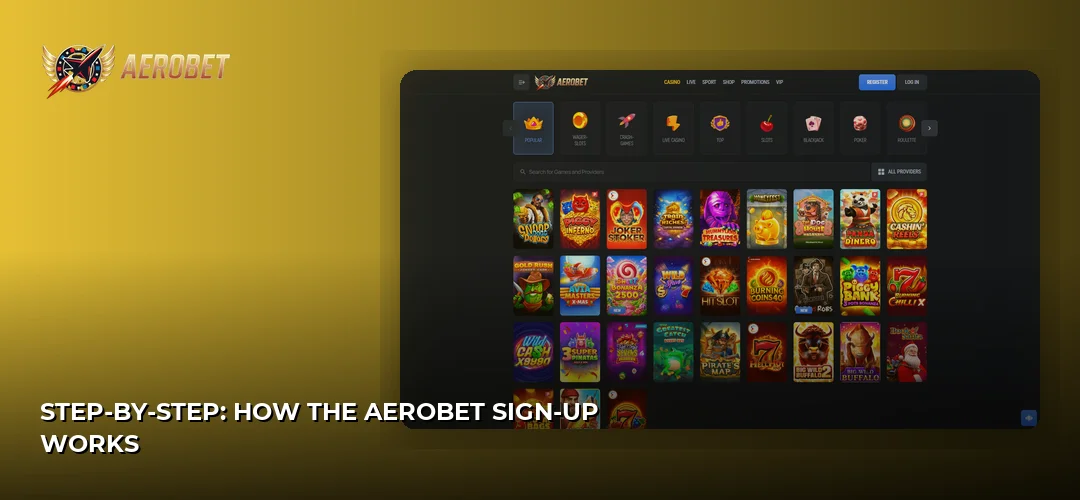 AeroBet promotional banner