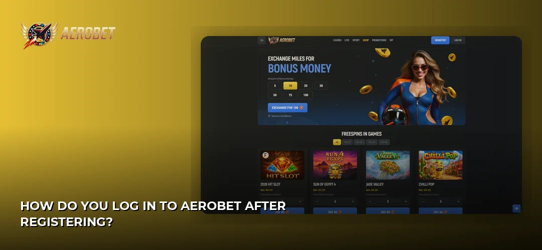 AeroBet promotional banner